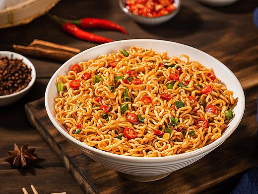 火鸡面、麻将面皮、重庆小面面食拍摄