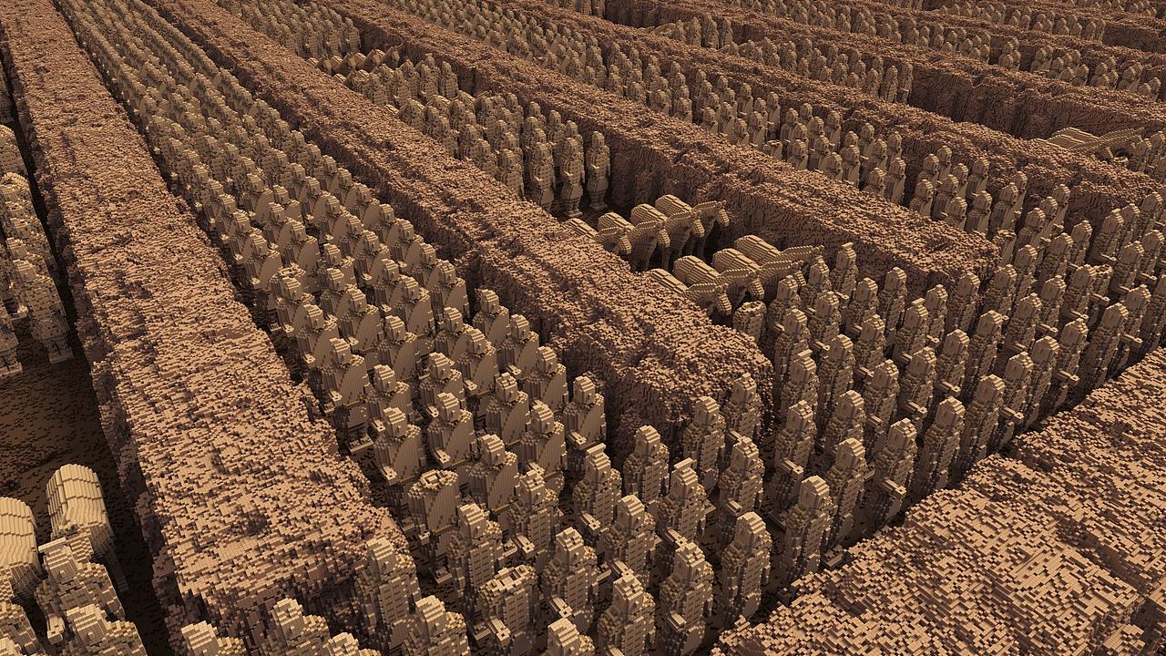 Magicavoxel 体素兵马俑（图ZMTMxMjU2MzQ4） - 场景 - 站酷设计师图为设计原创素材 - 站酷ZCOOL
