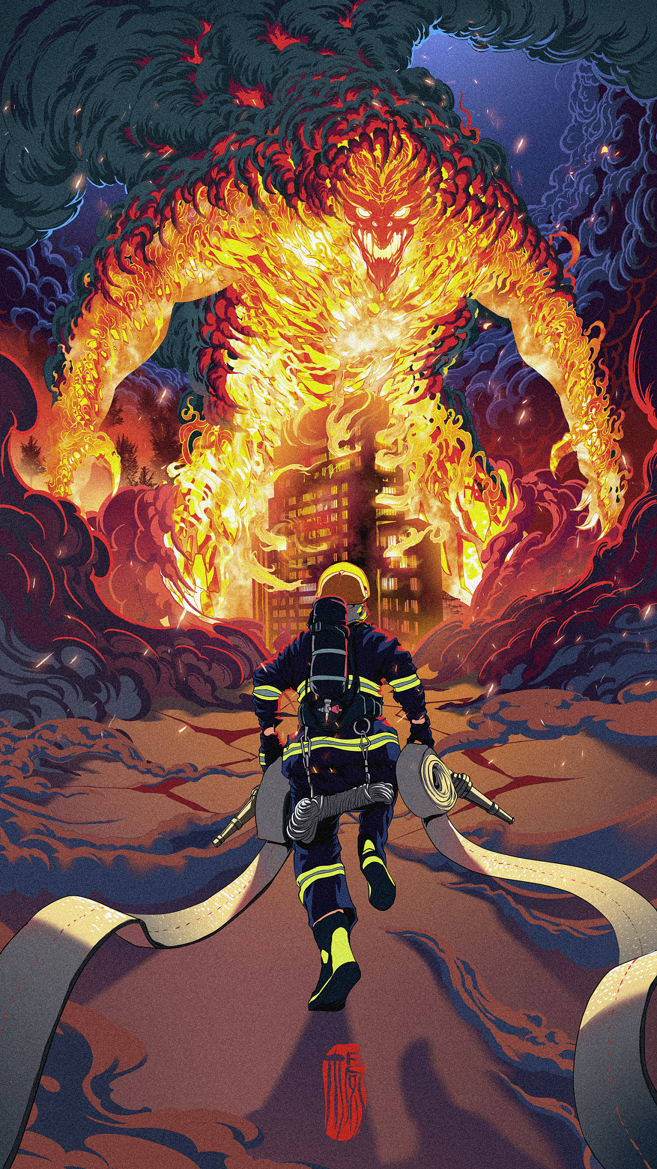 凡人·英雄|插画|创作习作|插画杨权 - 原创作品 - 站酷 (zcool)