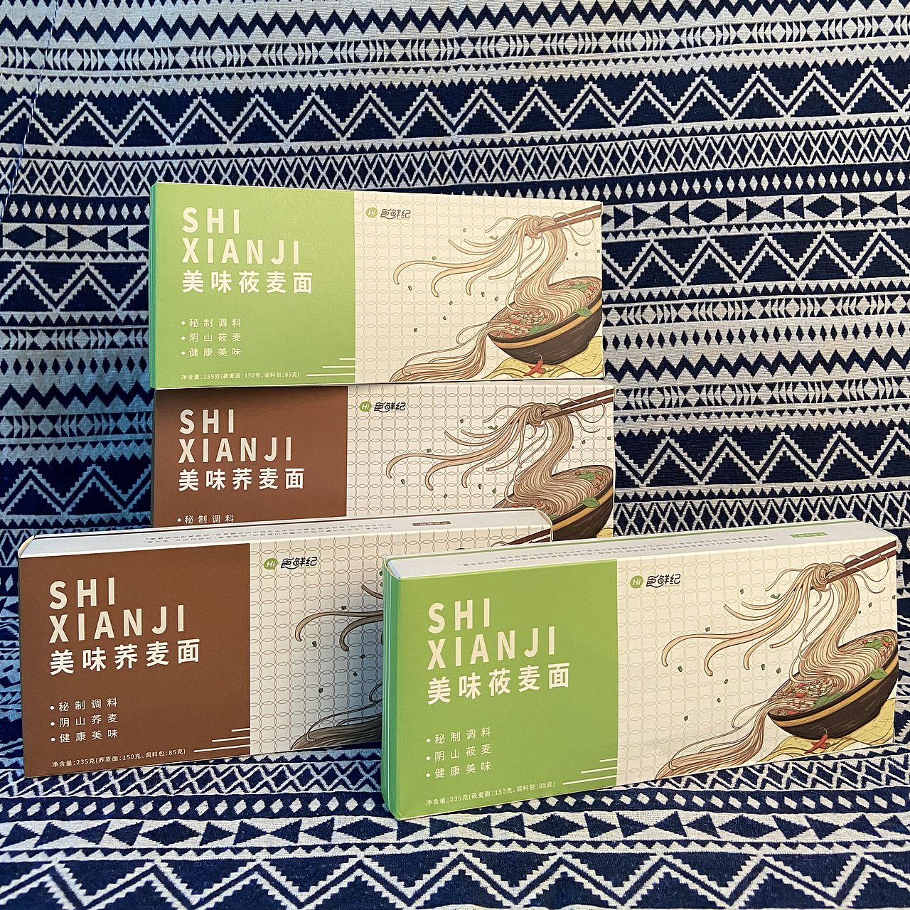 视觉种子——|食鲜记| 荞（莜）麦面包装设计（图ZMjkzMjI0NzU2） - 包装 - 站酷设计师视觉种子品牌设计原创素材 - 站酷ZCOOL