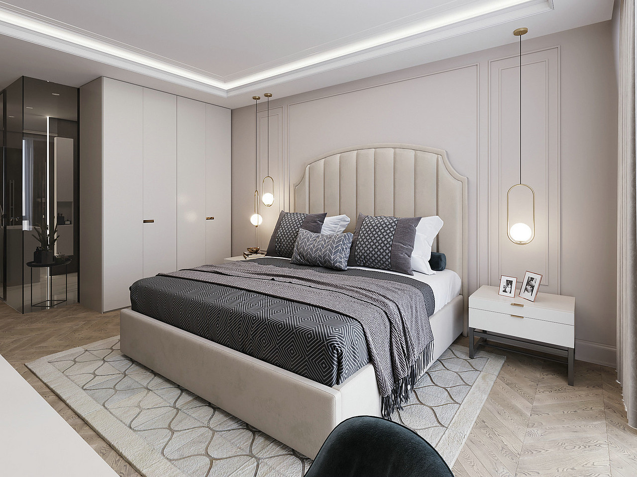 现代风格设计,时尚潮流轻奢满满