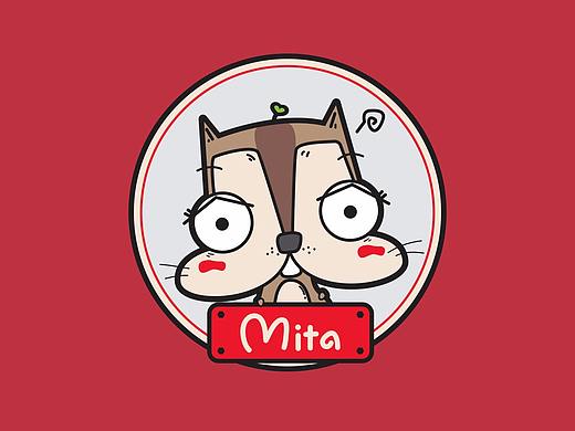 一脸红彤彤的花栗鼠2018台历