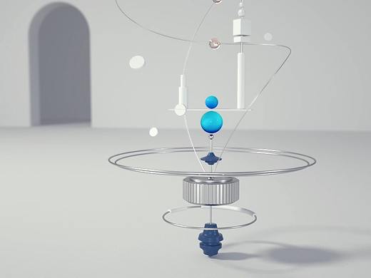 c4d动画手机广告