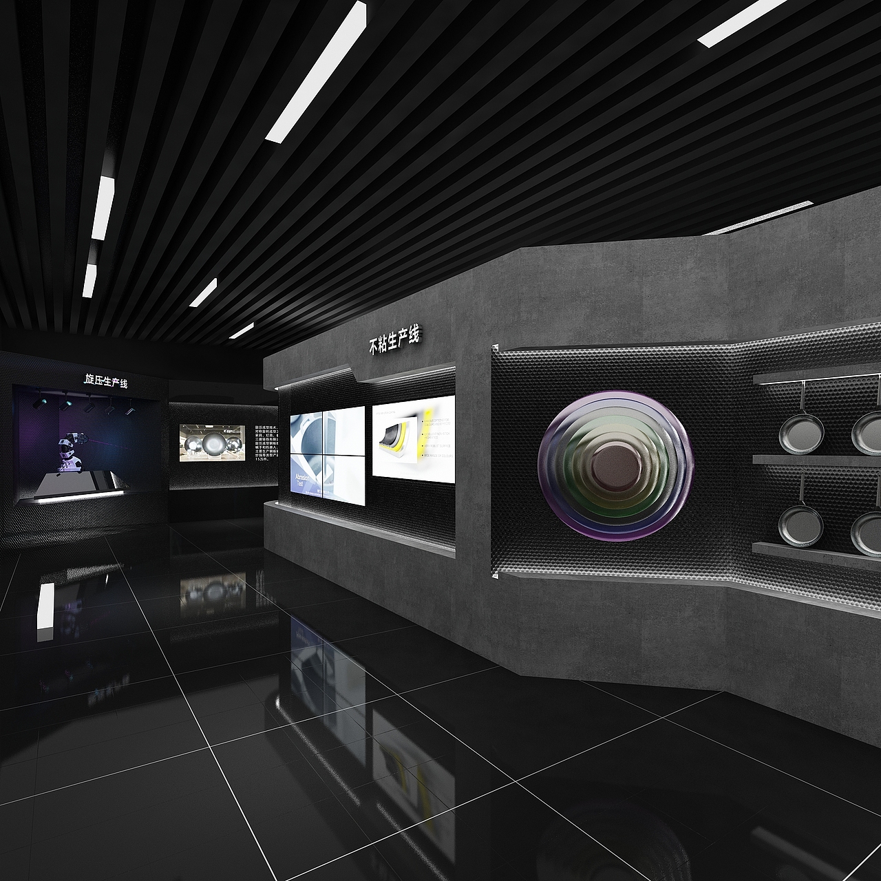 展厅效果图（图ZMjQ1OTM1OTYw） - 建筑/空间 - 站酷设计师zito设计原创素材 - 站酷ZCOOL
