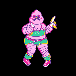 coco freestyle（图ZOTIyNTA5NDQ=） - 新锐潮流插画 - 站酷设计师COCONUT_原创素材 - 站酷ZCOOL