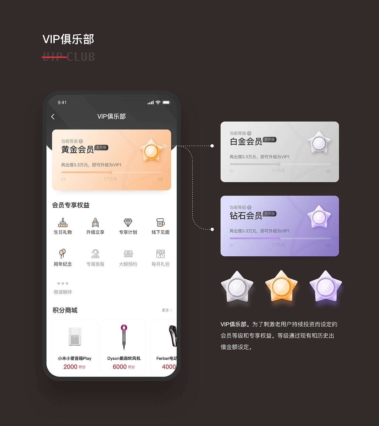 金融理财类app视觉展示*品牌延伸