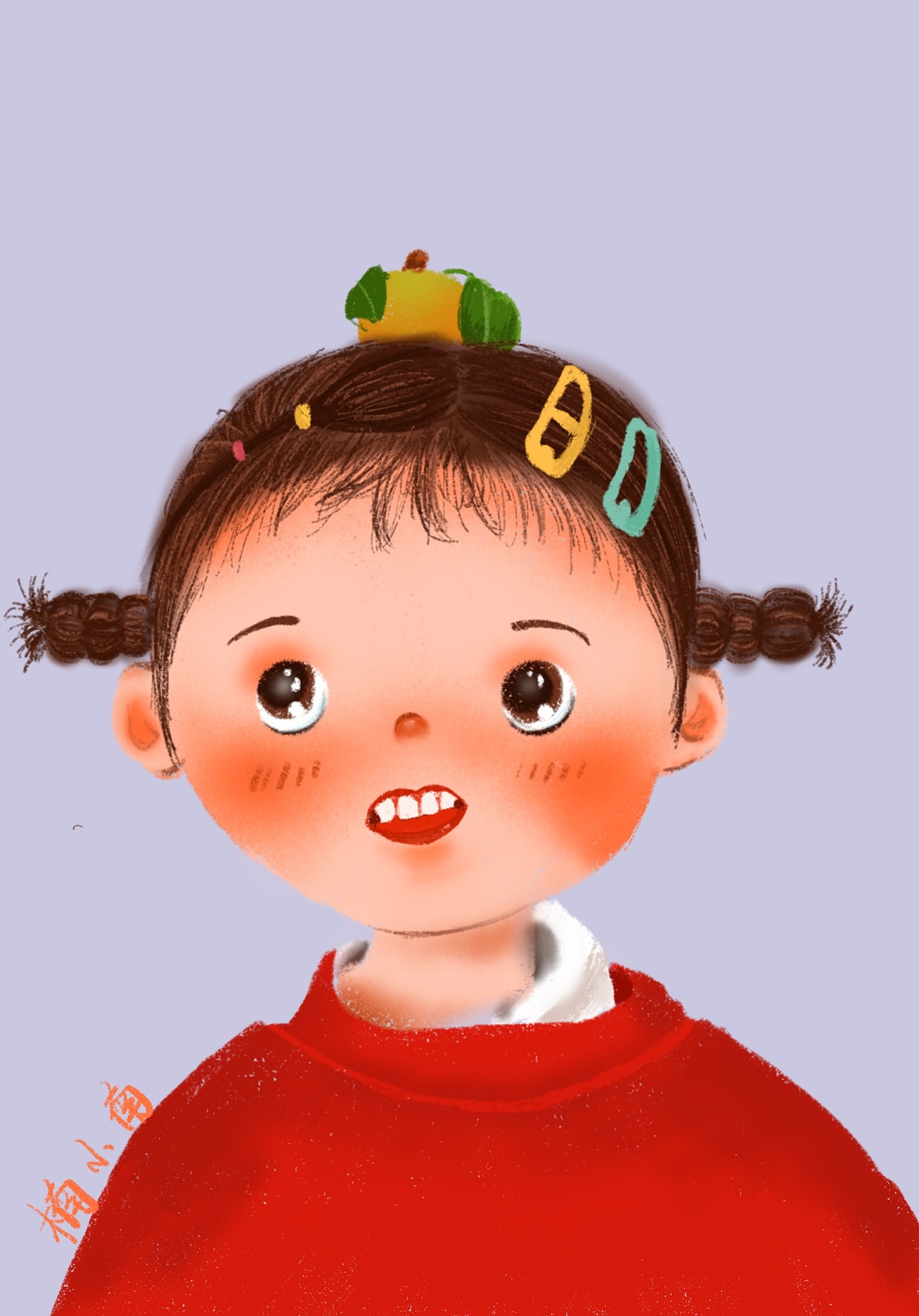 喜爱上萌娃,就画了好多