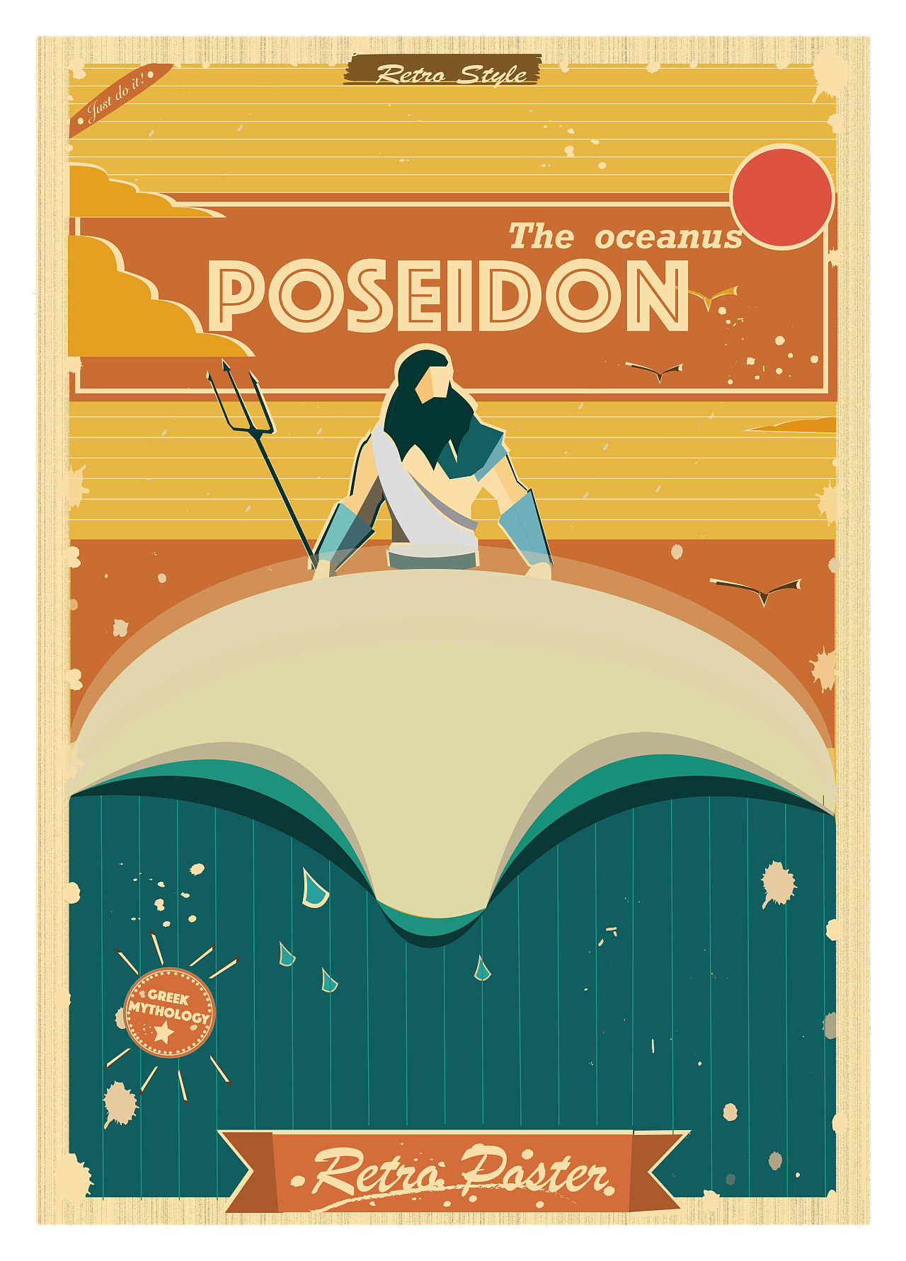 希腊神话主题海报