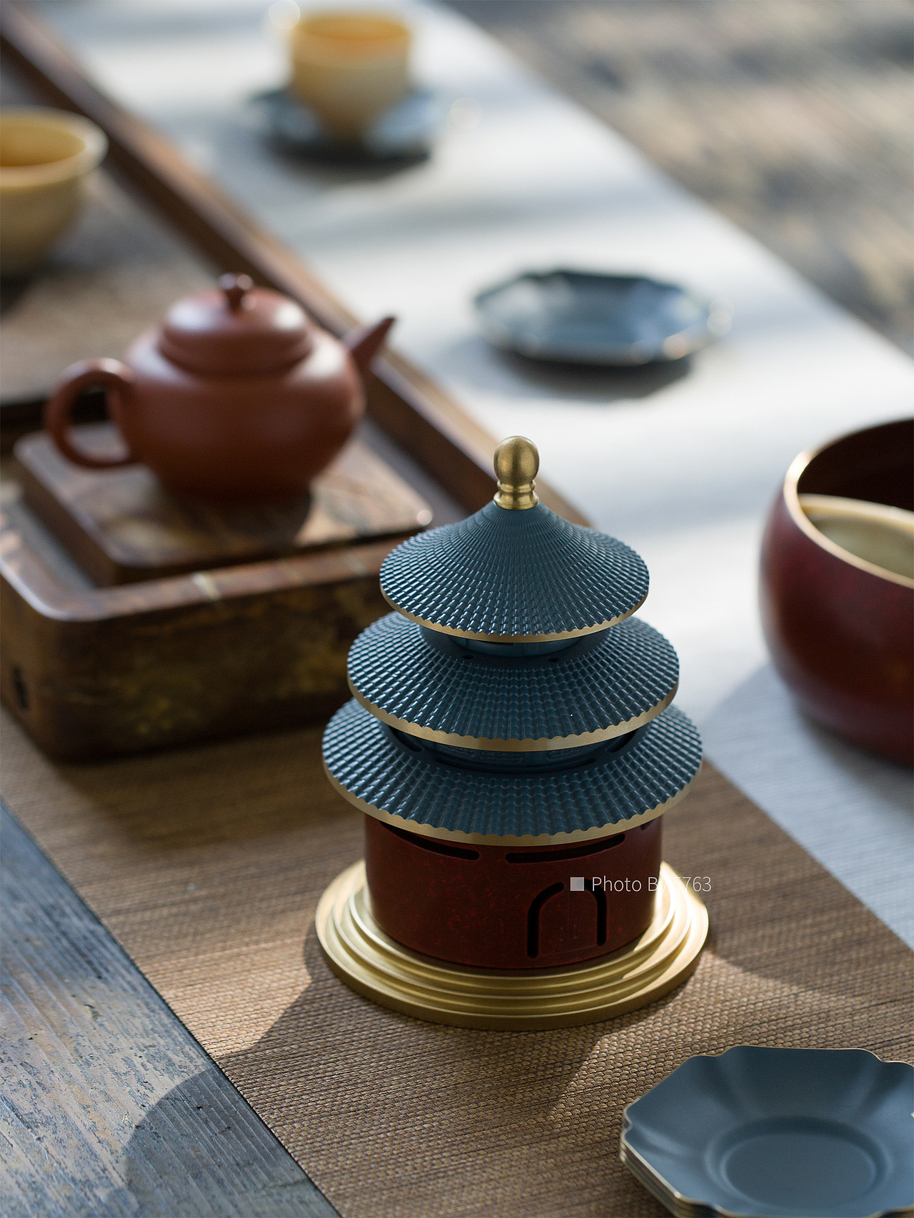 纯铜杯托/茶洗/香炉 茶具茶道