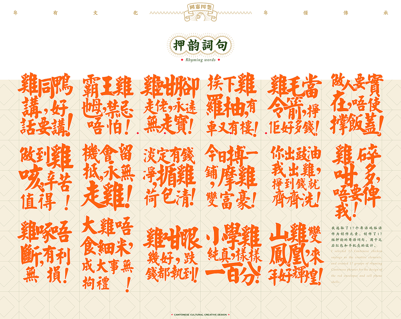 #“鸡同你讲”粤语文创设计#毕业设计PART 1#青春答卷2017#(图ZODg5NTU1Mjg=) - 品牌 - 站酷设计师何浩斌原创素材 - 站酷ZCOOL
