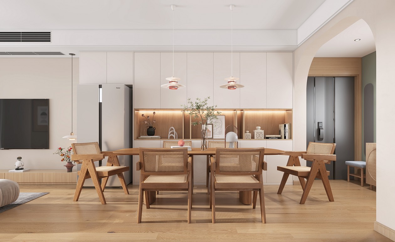 日式客餐厅|空间|家装设计|王晴晴1992 - 原创作品 - 站酷 (zcool)