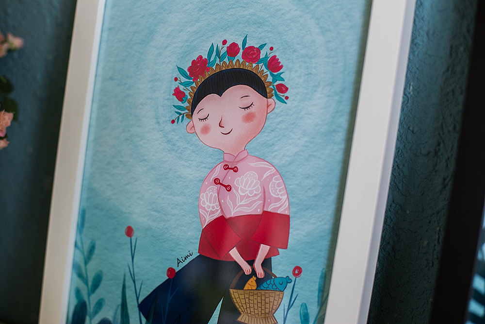 原创闽南蟳埔女形象（图ZODAwMDU4NzY=） - 商业插画 - 站酷设计师鱼笑原创素材 - 站酷ZCOOL