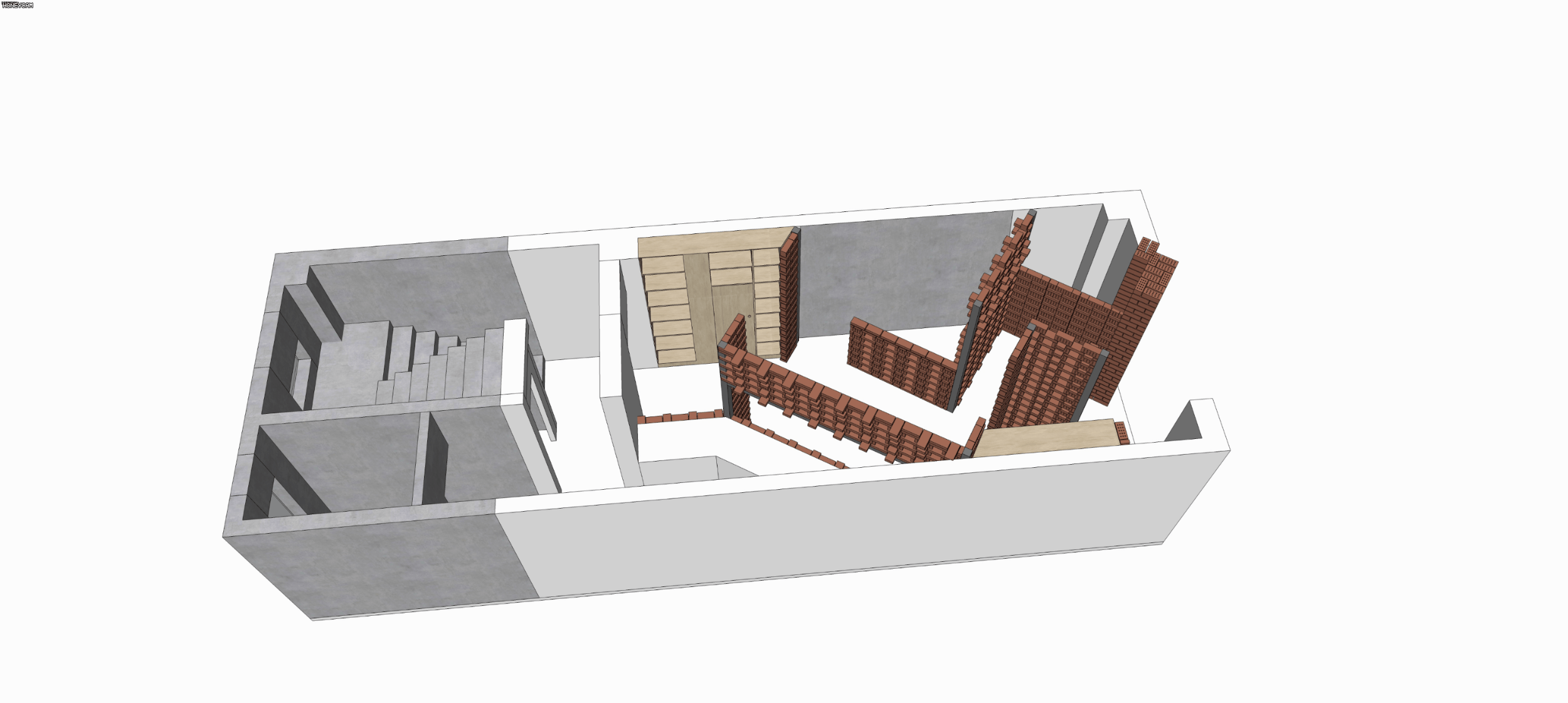 如同“山谷”的一般植物书店