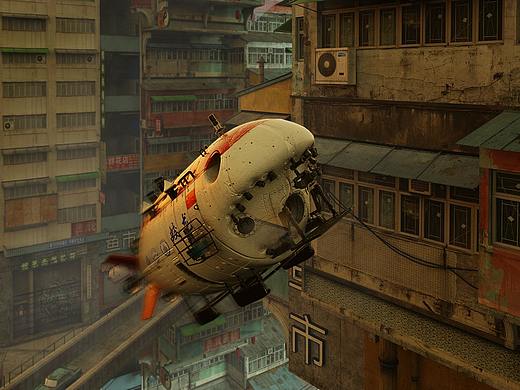 新做一张赛博朋克