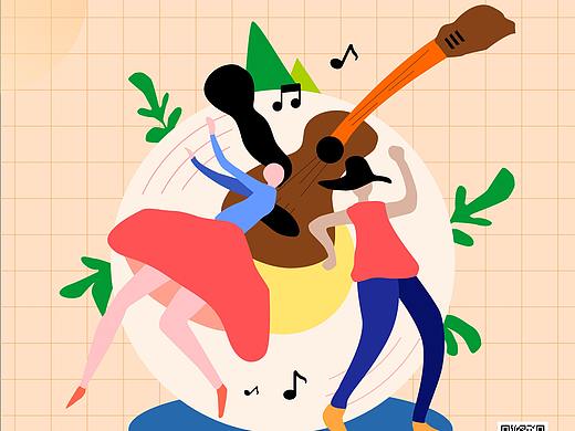 插畫海報（個人主頁-ZNTI0MTk5ODg=） - 海報 - 站酷設(shè)計師歐克蹦蹦1原創(chuàng)素材 - 站酷ZCOOL