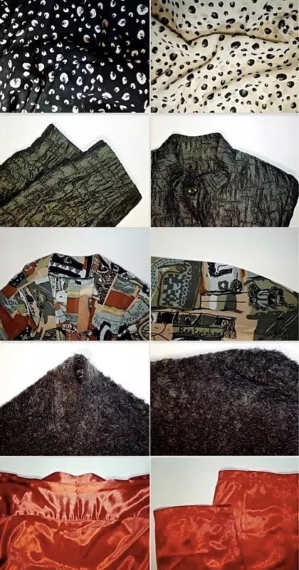 家书系列四：《衣物 · 体悟｜Clothes》 
 <br>布料是身体的温度，编织的是往昔的体悟。每一件外婆精选给我拍摄的衣物，都是她曾经的宝贝，充满了恰似拥抱的余温；羊毛毡大衣、格纹套装、缎面套装、花纹毛衣⋯等。脑皱折是储存记忆的地方，将羊毛纸揉皱，产生故事的纹理，让布料纤维与纸张纤维去对话，诉说着我不曾体悟的外婆的过去。