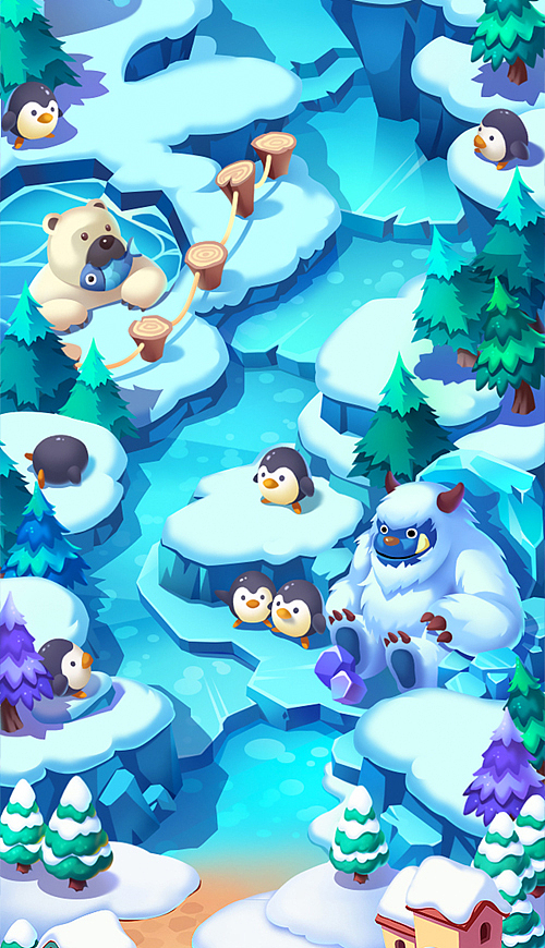 Q版游戏地图场景(三)