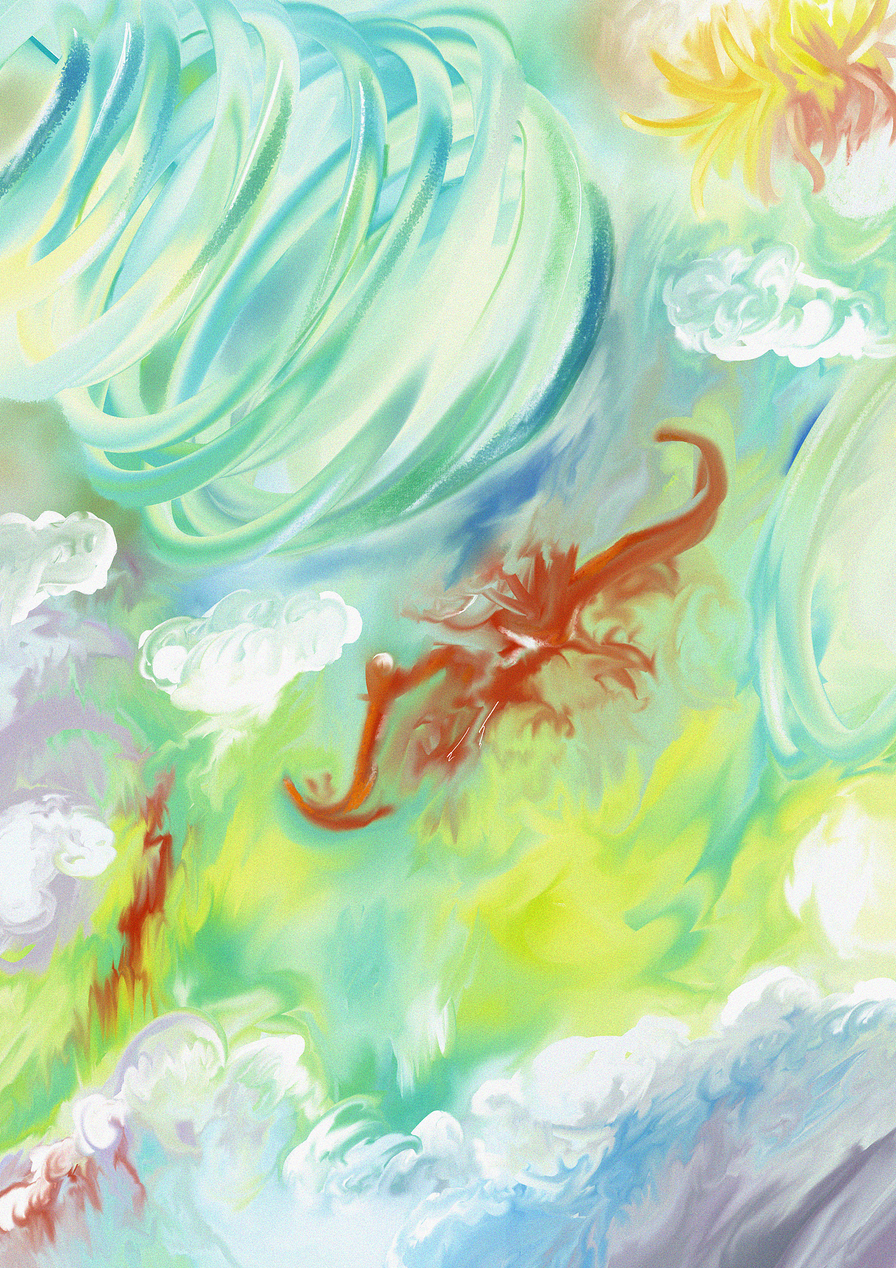 《云与海》之灵感（图ZMjMyNDU5OTE2） - 商业插画 - 站酷设计师希太饭原创素材 - 站酷ZCOOL