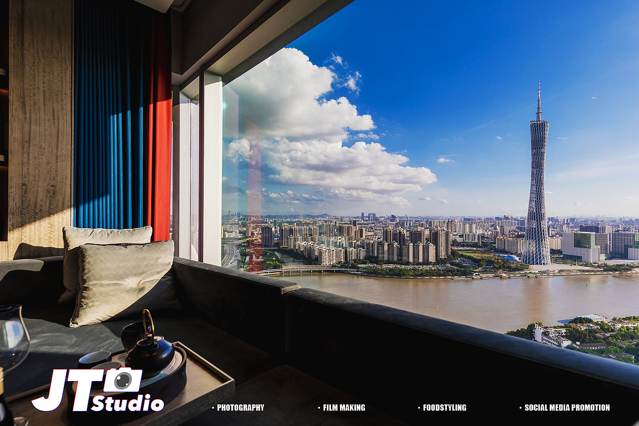 广州酒店摄影 | 可饱览广州CBD云端景致的雅致酒店