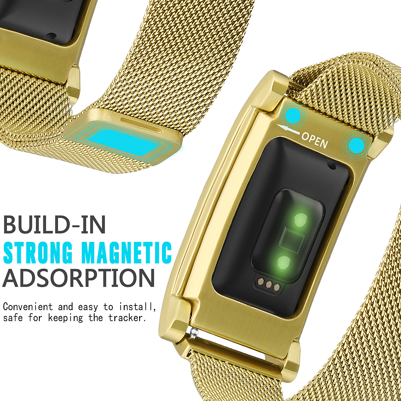 Fitbit Charger 2 金属表带 亚马逊 天猫 淘宝 产品修图 产品摄影