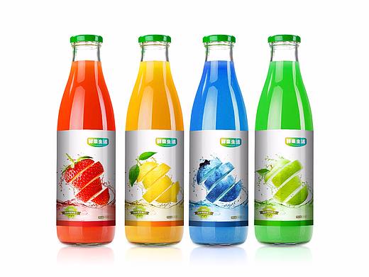 果汁包装瓶贴