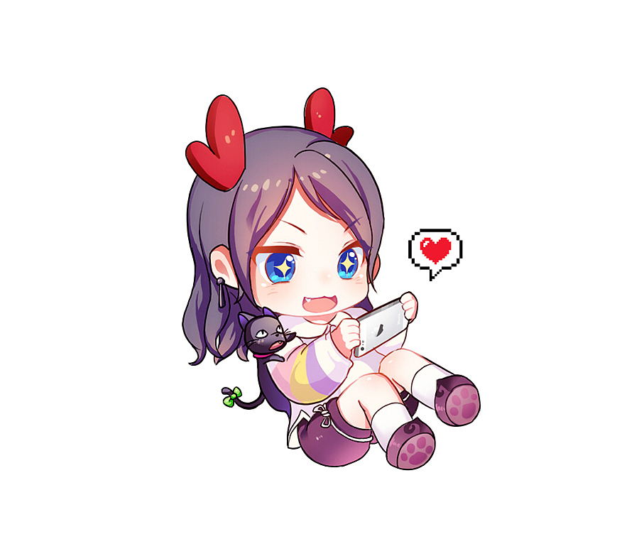 电竞主播q版人物形象设计