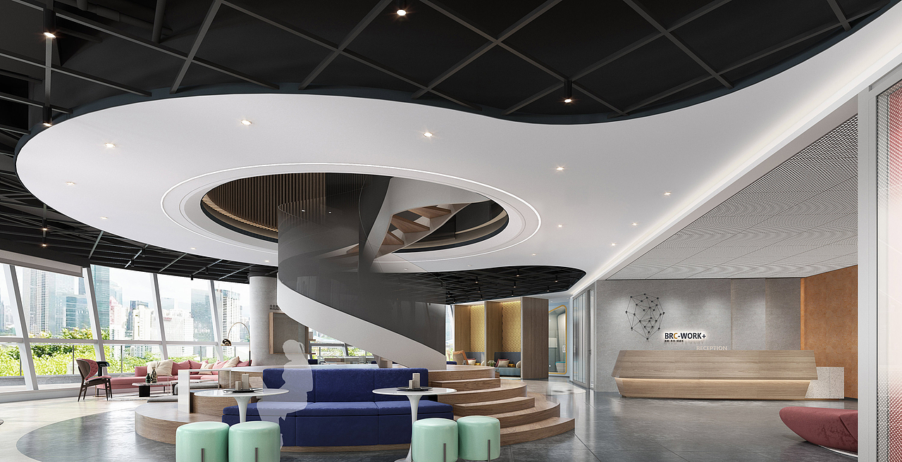 南山办公室装修 南山办公室设计装修 写字楼装饰公司