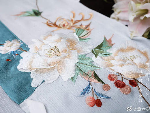 【成品展示】绣花细节