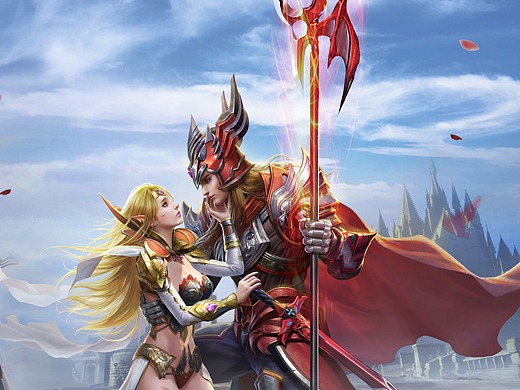 2017年商业图 大天使之剑宣传图