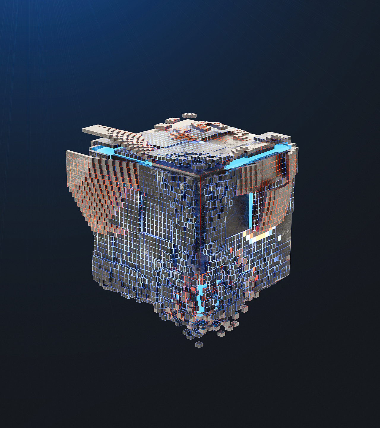 万物都有其构成的奥妙之处,它的奥妙在于有序与无序的排列,从小到大