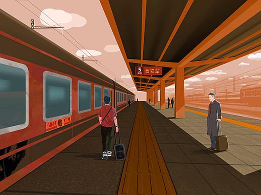 站台  