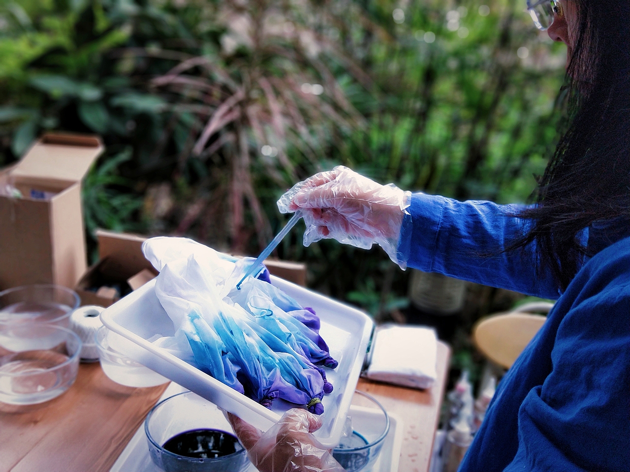 蓝染·蓝愈（图ZMjQ2MDgzODgw） - 工艺品设计 - 站酷设计师梁颖倩原创素材 - 站酷ZCOOL