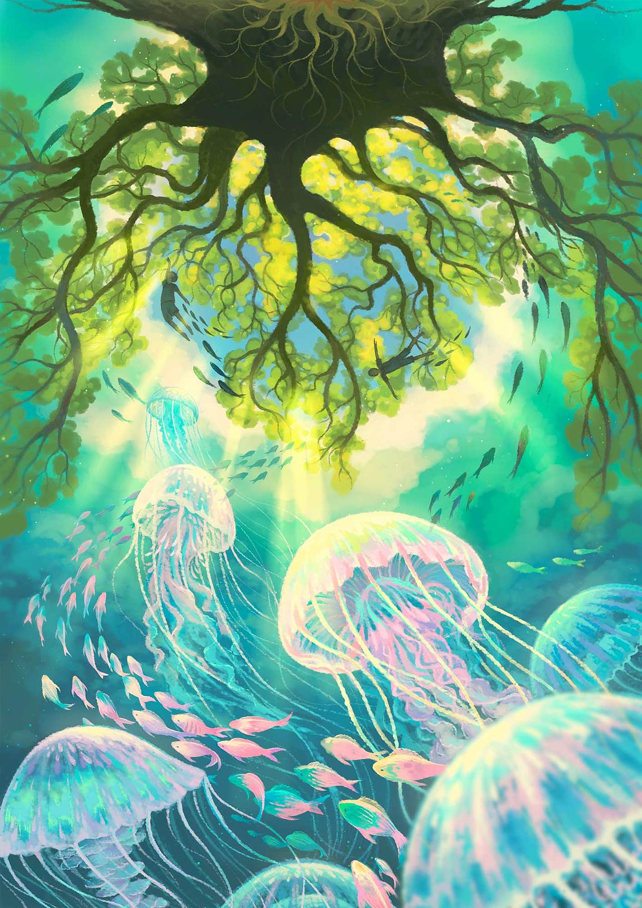 树之幻想（系列）（图ZMjc5Njc2ODg4） - 创作习作 - 站酷设计师风之首恶FZSE原创素材 - 站酷ZCOOL