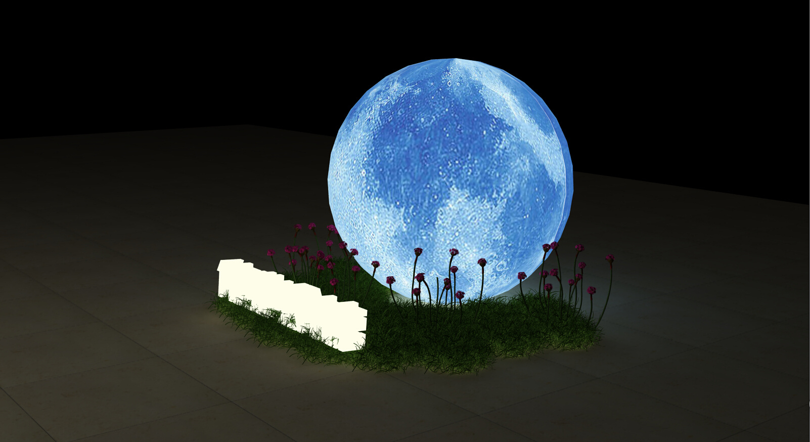 原创作品:月亮装饰