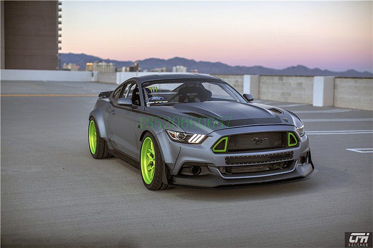 福特野马mustang改装rtr加宽轮廓宽体轮眉大包围叶子板