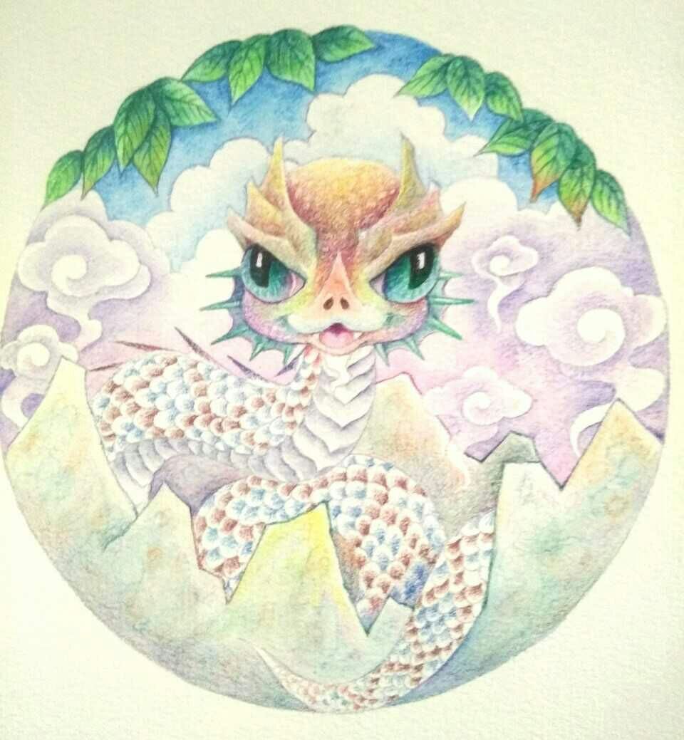 我画的山海经 腹虫的形象以及q版,先投石问个路