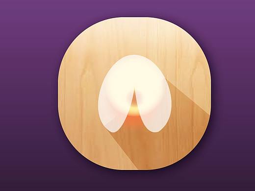 AI 临摹一只微拟物图标