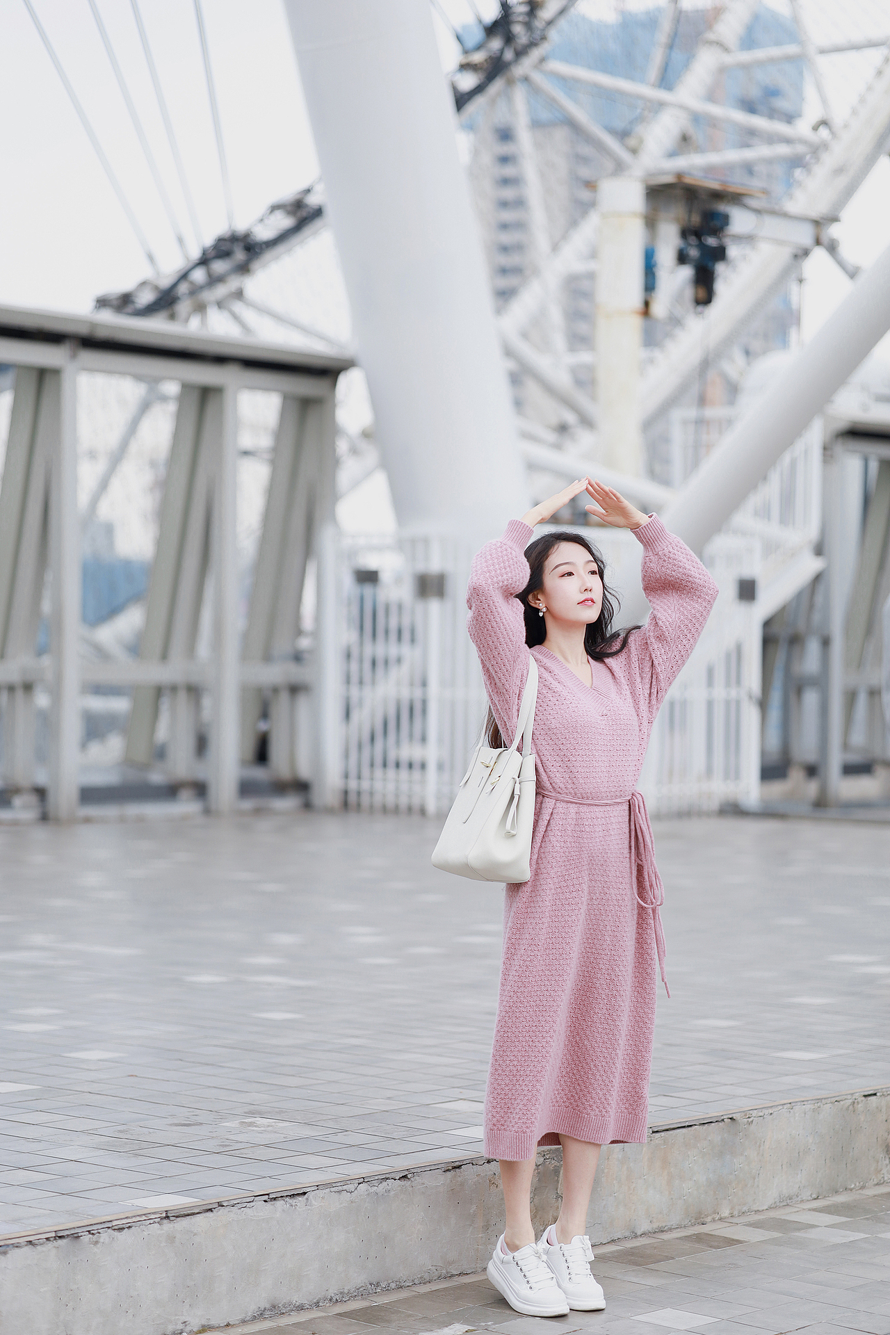 深圳约拍|在摩天轮🎡下拍出干净温柔的照片