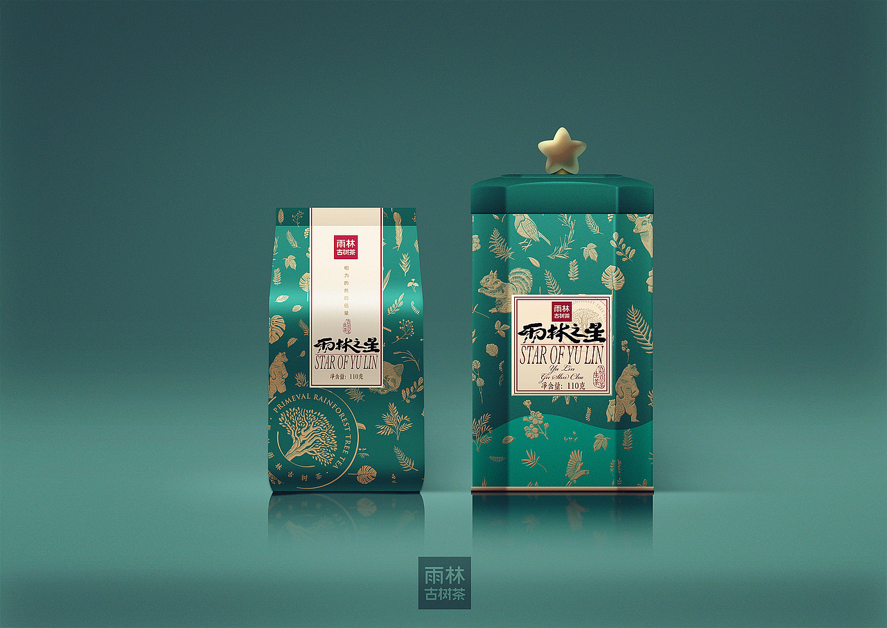 雨林之星（图ZMTUwMDU3OTY0） - 包装 - 站酷设计师电锯猫原创素材 - 站酷ZCOOL