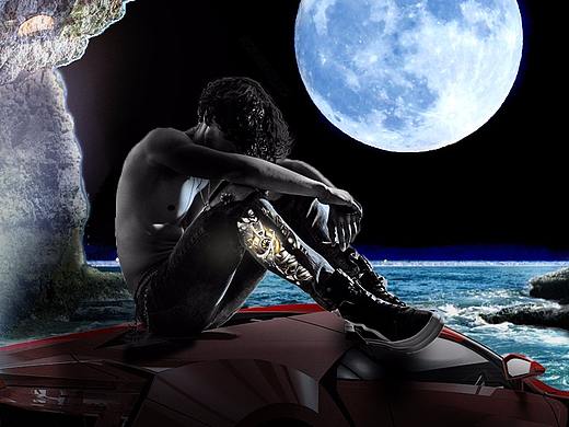 孤獨（個人主頁-ZMzg3OTUwMTY=） - 海報 - 站酷設(shè)計師attttt_14原創(chuàng)素材 - 站酷ZCOOL