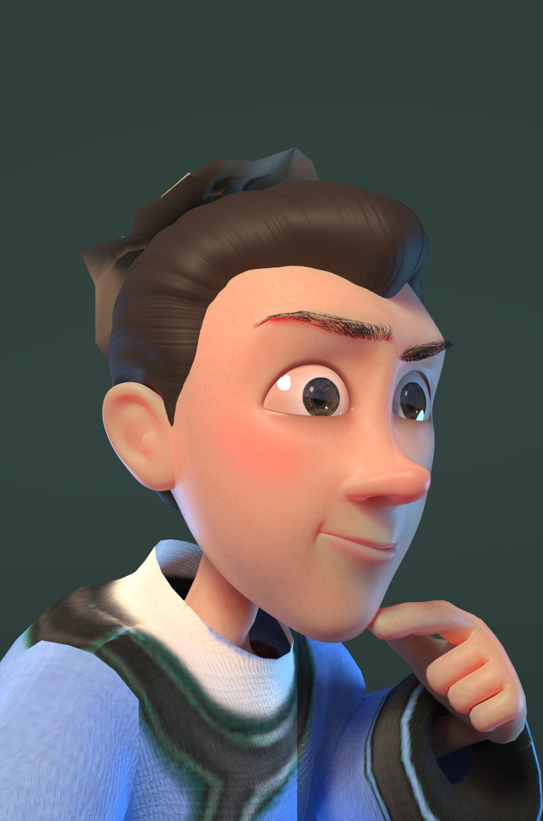 动画制作 卡通人物 卡通角色三维建模 maya 三维人物