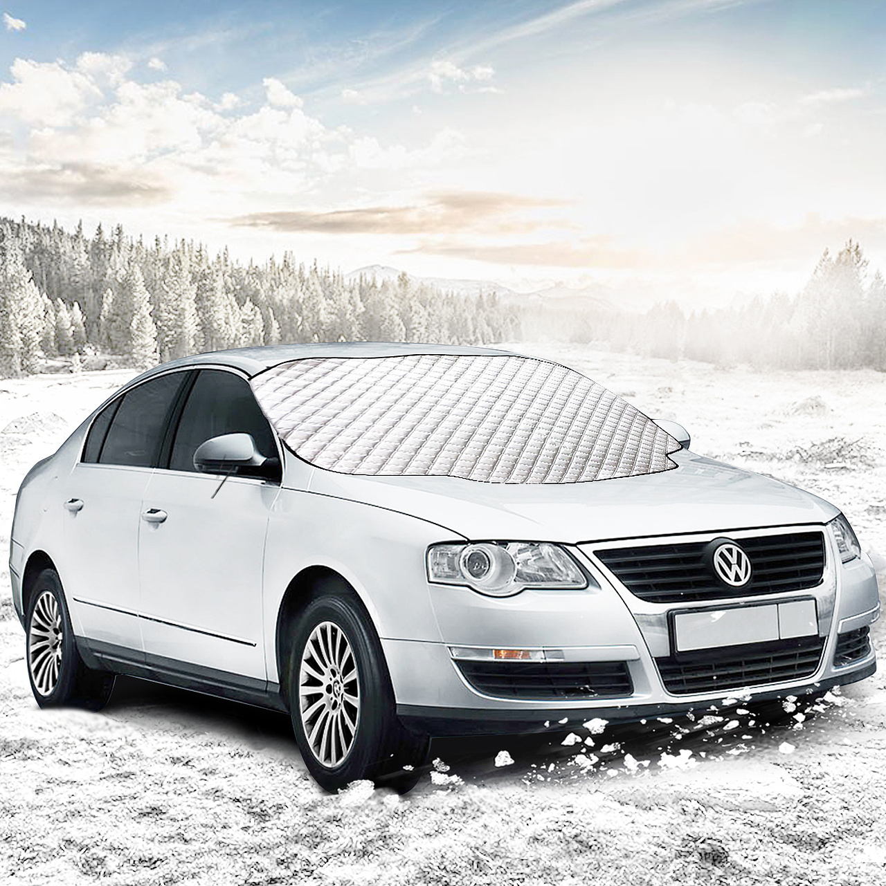 厚款门夹防雪罩