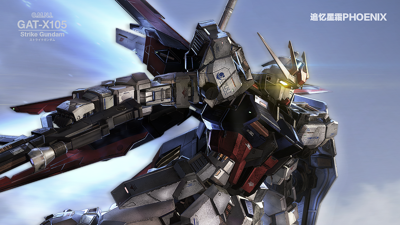 PBR流程完全重制强袭高达空装翔翼型