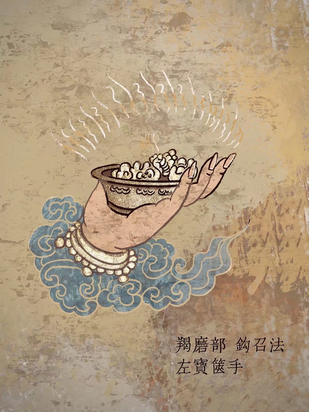 观音菩萨四十二手眼其九（图ZMjg5MTgyMjIw） - 创作习作 - 站酷设计师筠雪芊寒原创素材 - 站酷ZCOOL