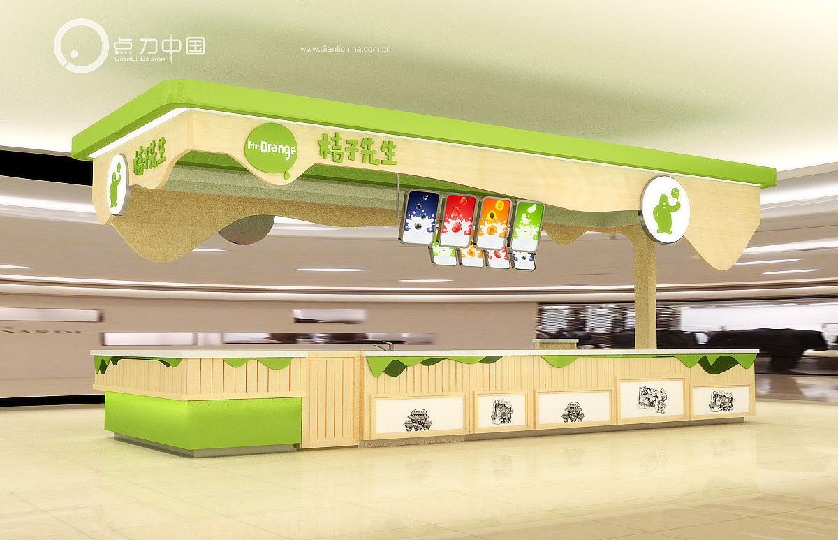 鲜榨果汁店（图ZMTU4ODE3Njg0） - 建筑/空间 - 站酷设计师点力中国原创素材 - 站酷ZCOOL