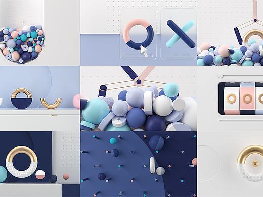 C4D栏目小片头动画
