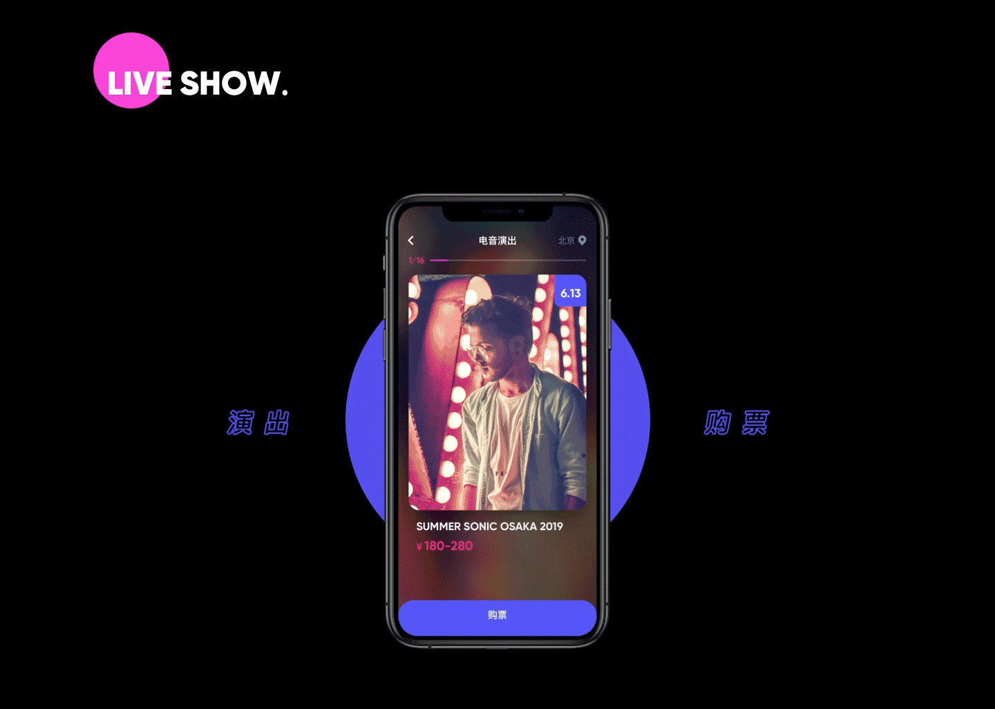 蘑菇电音 UI 视觉 交互