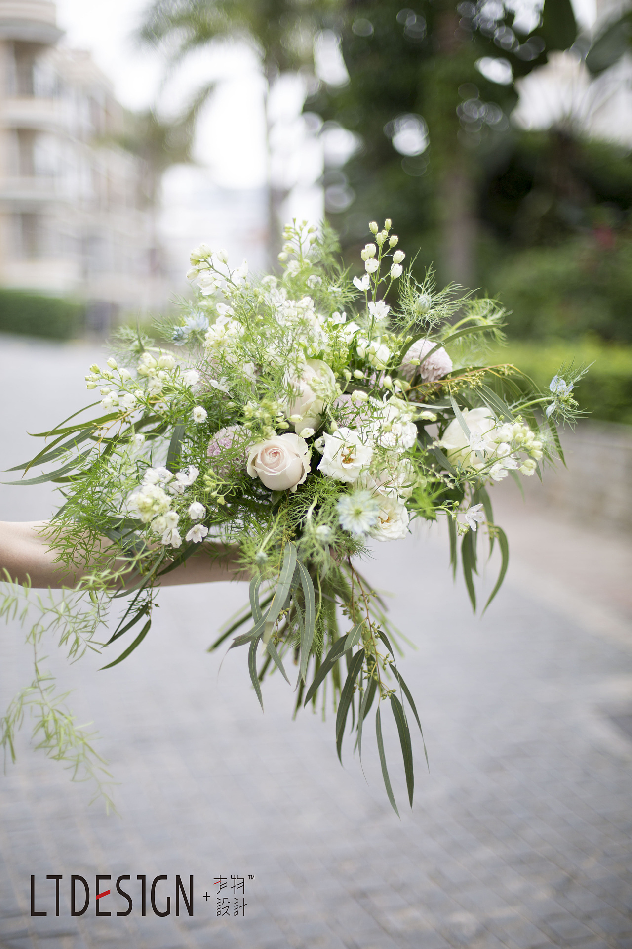 白色系-花束设计
