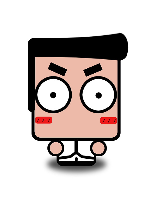 方小圆卡通人物|动漫|网络表情|taiquanliurui_原创作品-站酷(zcool)