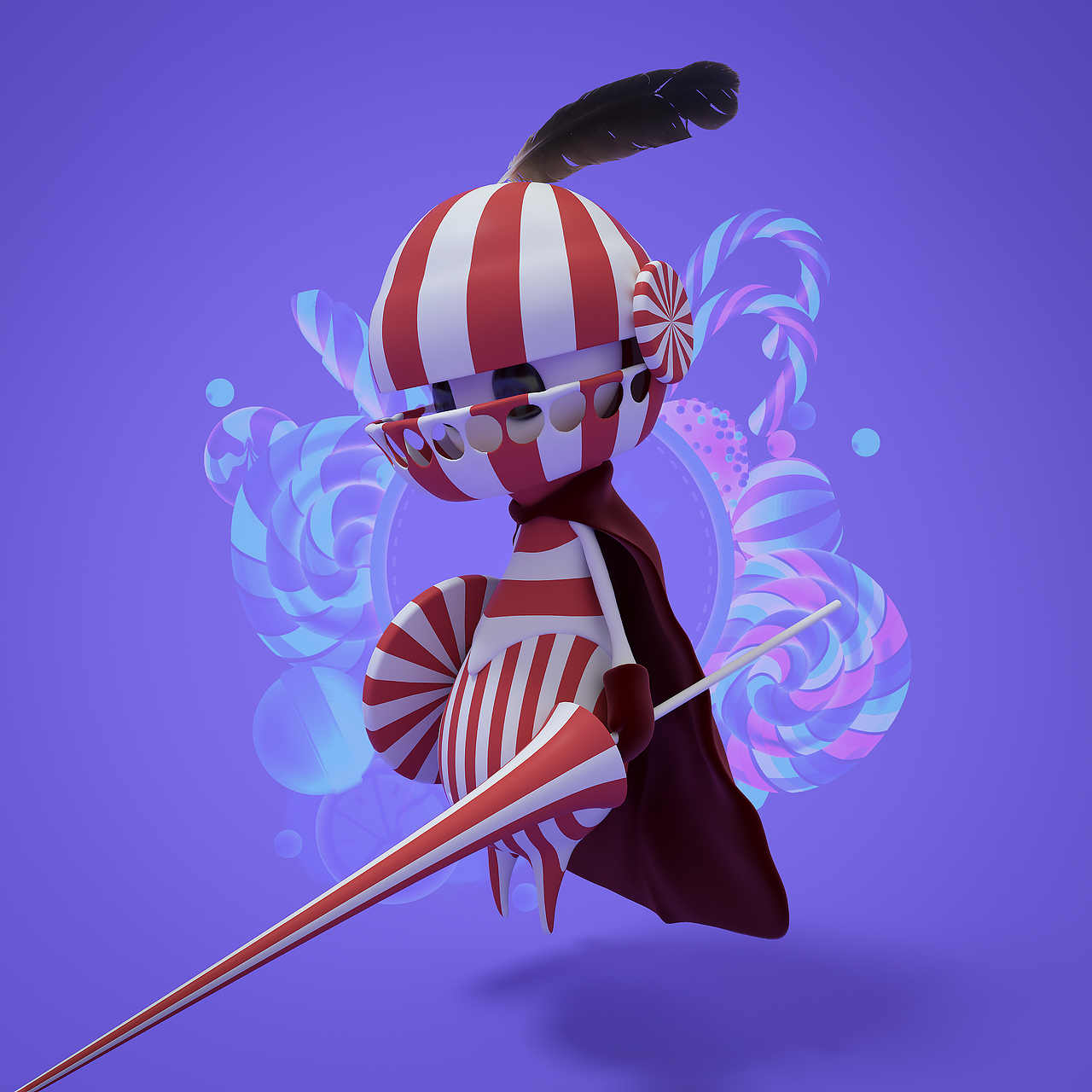 卡通角色塑造练习（图ZMjAzNDc4OTQ4） - 人物/生物 - 站酷设计师小动画安语原创素材 - 站酷ZCOOL